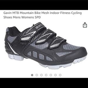 Indoor Fitness Cycling Shoes Mens Womens SPD